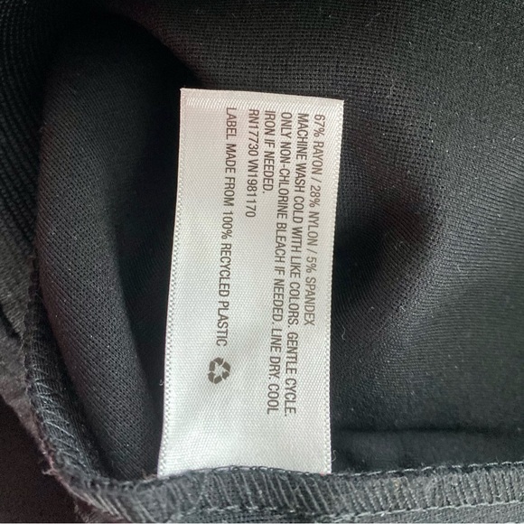 Prologue Navy Blue Midi Pull-On Pencil Skirt - Picture 5 of 7